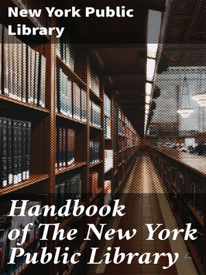 cover image of Handbook of the New York Public Library